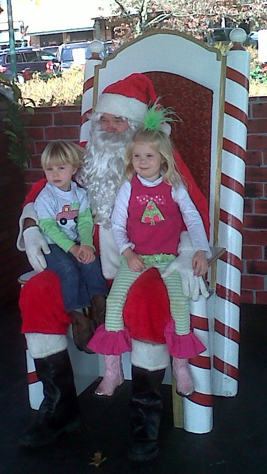 Santa w kids